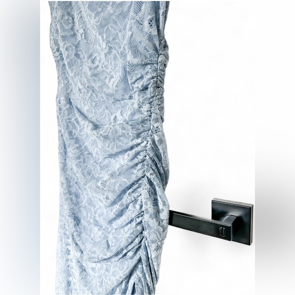 Anthropologie The Maya Ruched Cowl-Neck Dress: Lace Edition Blue Women’s - Large - Picture 10 of 16